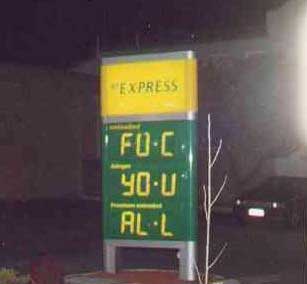 Angry Gas Prices Picture