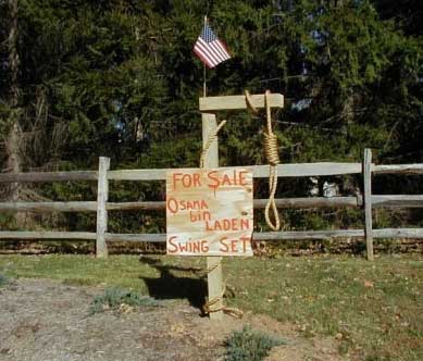 Bin Laden Swing Set Picture