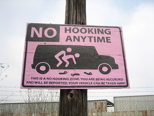 Hooking Sign Picture