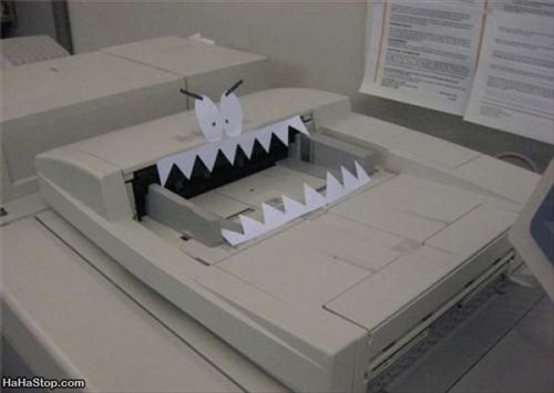 Hungry Printer Picture