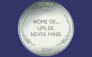 Iowa Coin Picture