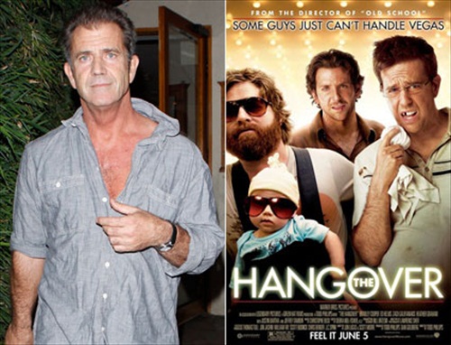 Mel Gibson Hangover Picture