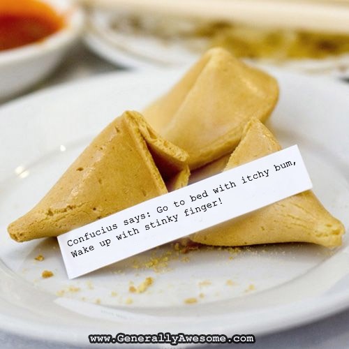 Nasty Fortune Cookie Picture