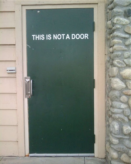 Not A Door Picture