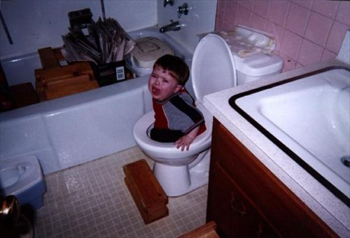 Potty Training Fail Picture