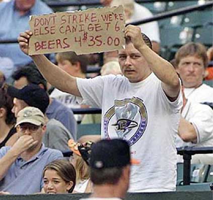 Sarcastic Baseball Signs Picture